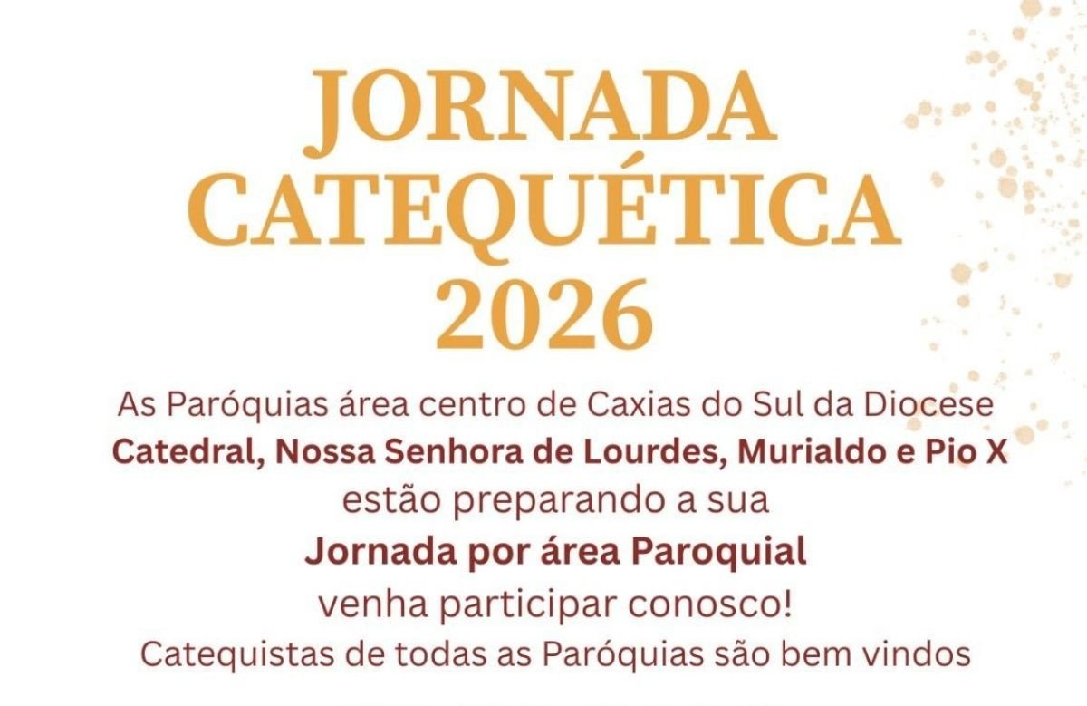 Foto de capa da notícia Jornada Catequética com o tema "Transmitir a fé hoje" será no próximo sábado, dia 25