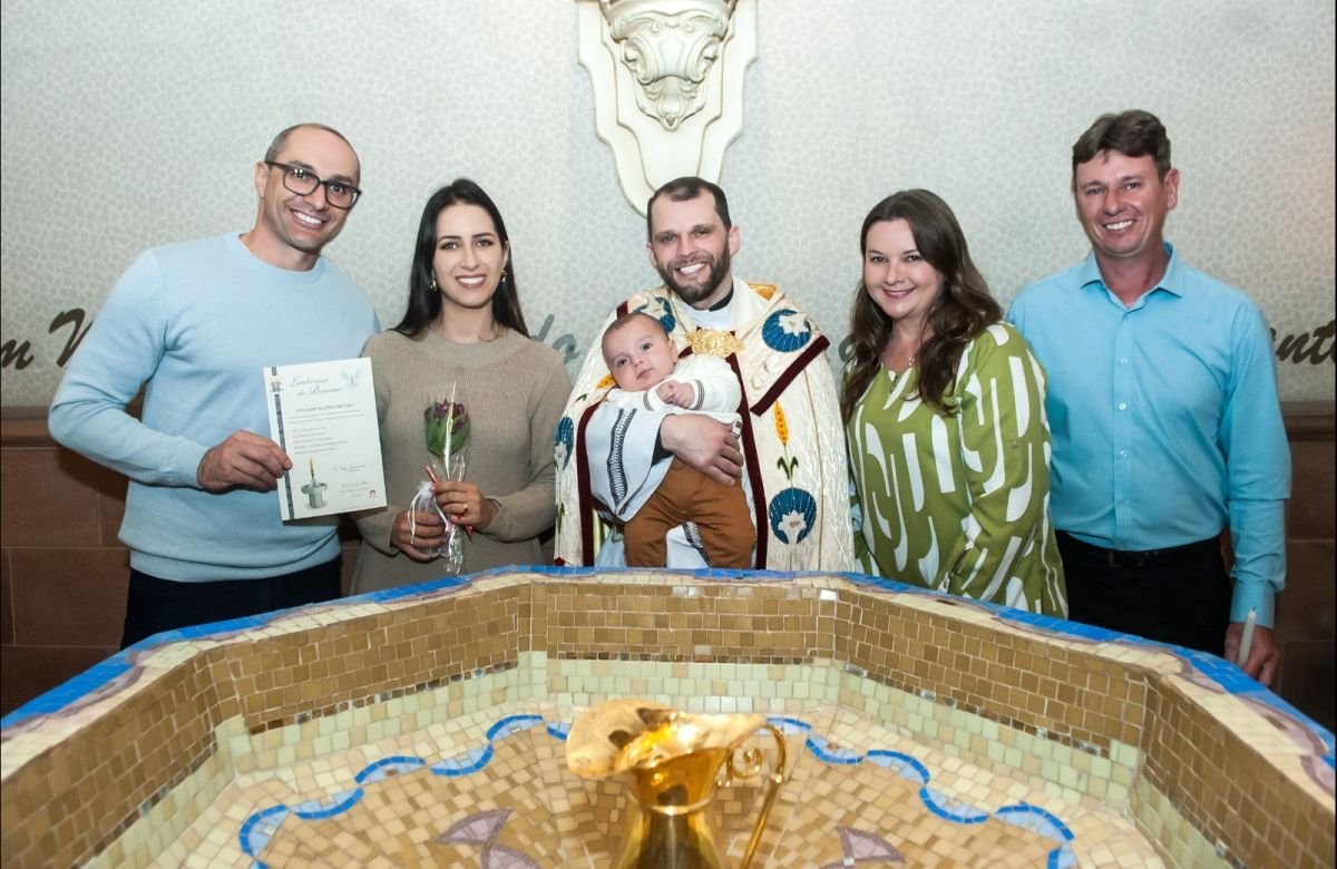 Foto de capa da notícia Sacramento do Batismo das crianças no dia 16 de junho de 2024