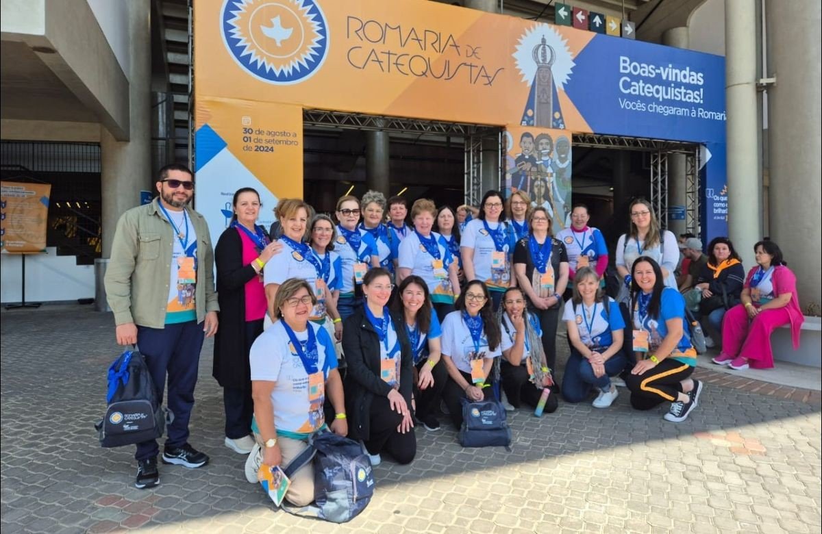 Foto de capa da notícia Diocese de Caxias do Sul participa da 1ª  Romaria Nacional de Catequistas, em Aparecida