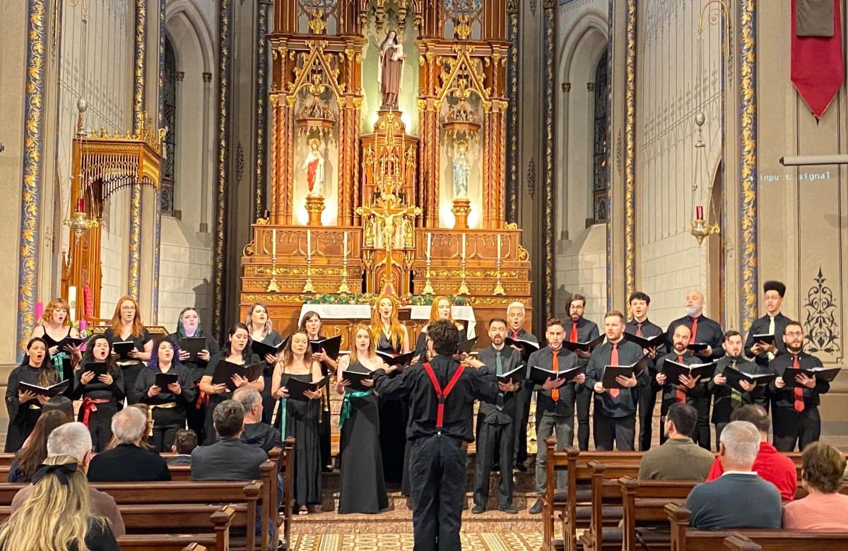 Foto de capa da notícia Apresentação do Coro Municipal de Caxias do Sul dá sequência à programação do Natal de Esperança da Catedral