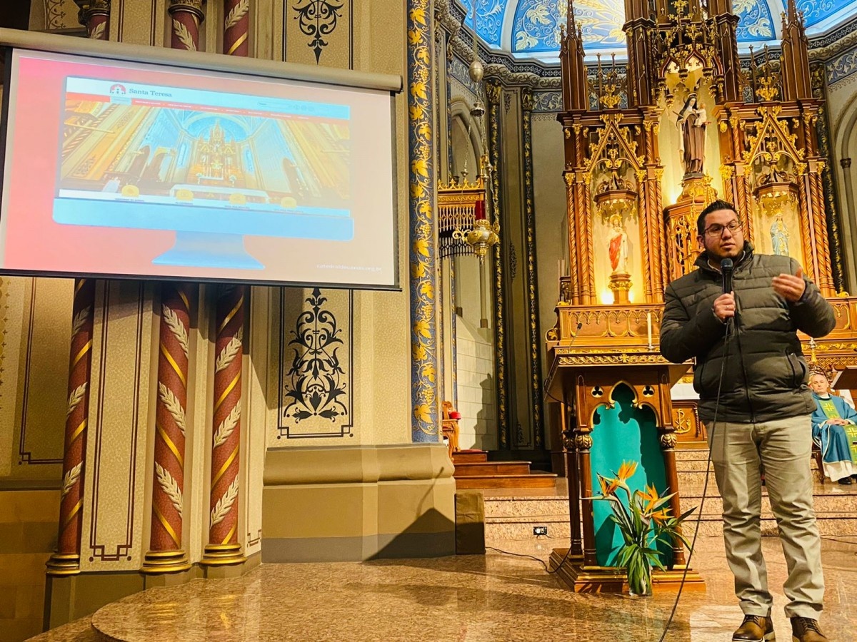 Integração e unidade:  Catedral Diocesana ganha novo site totalmente integrado ao sistema diocesano