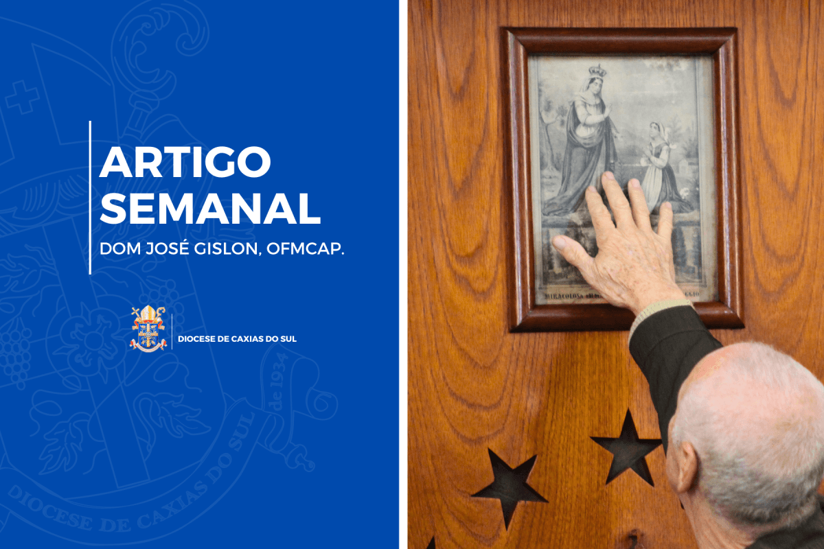 Caminhando com Jesus, sob o olhar materno de Maria
