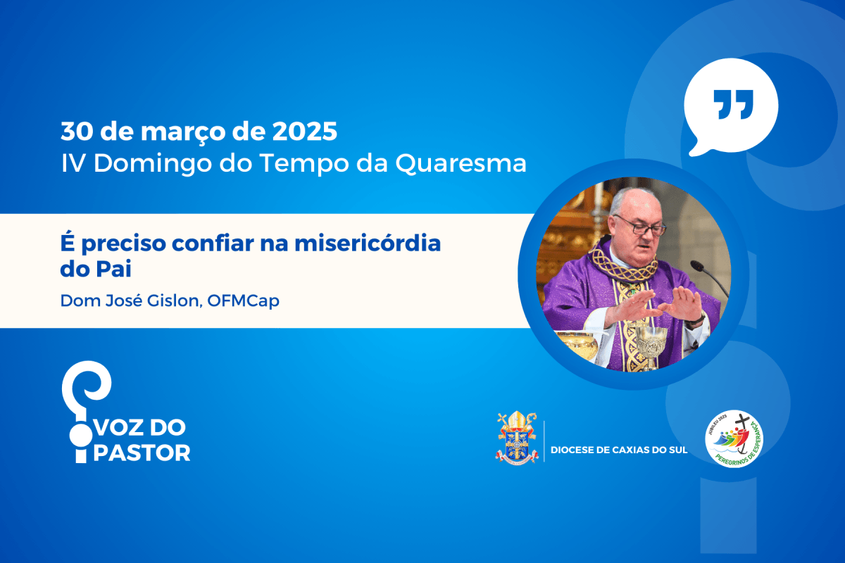 É preciso confiar na misericórdia do Pai