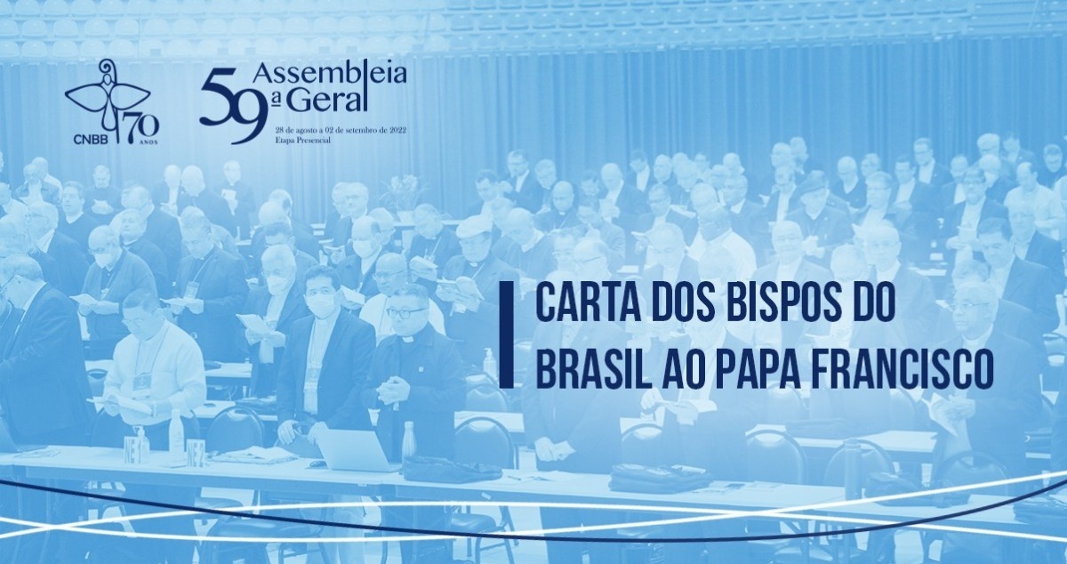 Bispos do Brasil, reunidos em assembleia no Santuário Nacional, enviam carta ao Papa Francisco