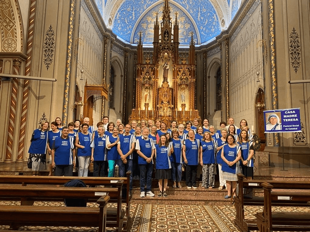 Ações da Casa Madre Teresa, pastoral social da Catedral Santa Teresa D'Ávila, em 2022