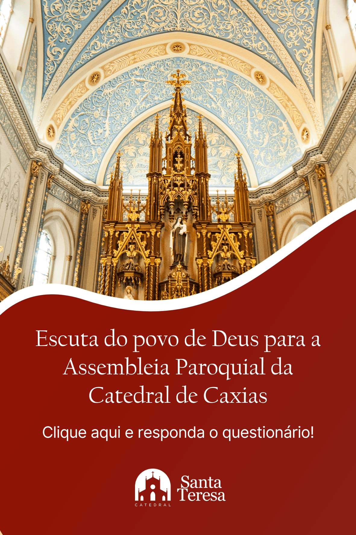 Catedral de Caxias inicia processo de escuta do povo de Deus para a Assembleia Paroquial 2024