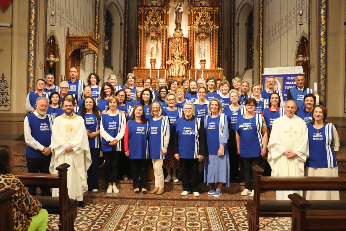 Missa solene da Imaculada Conceição celebra os 23 anos da Casa Madre Teresa - Pastoral Social da Catedral de Caxias